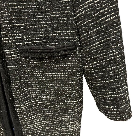J.Crew Tweed Lurex Lady Coat with Braided Trim - Metallic - Picture 8 of 12